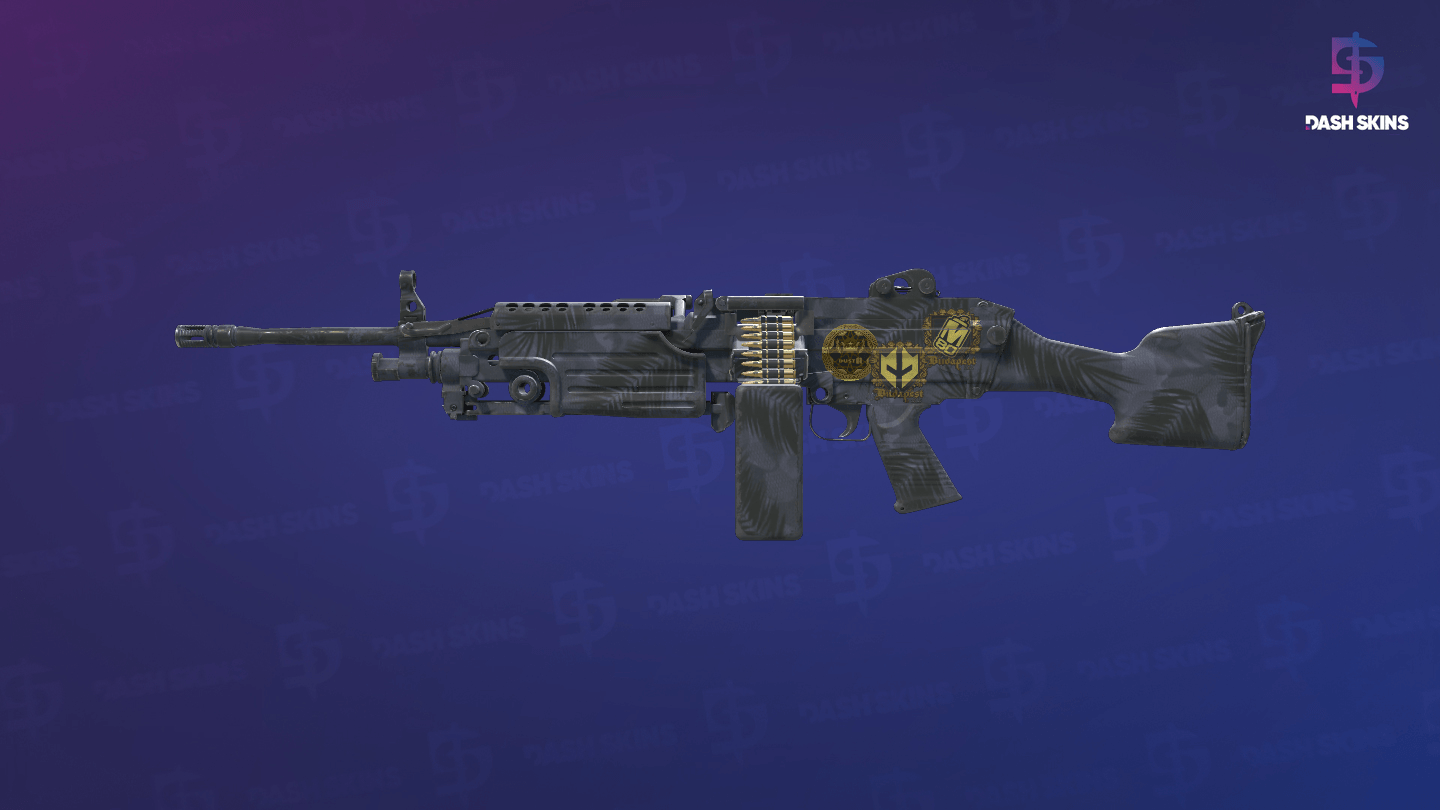 Souvenir M249 | Midnight Palm (Field-Tested) Screenshot Playside