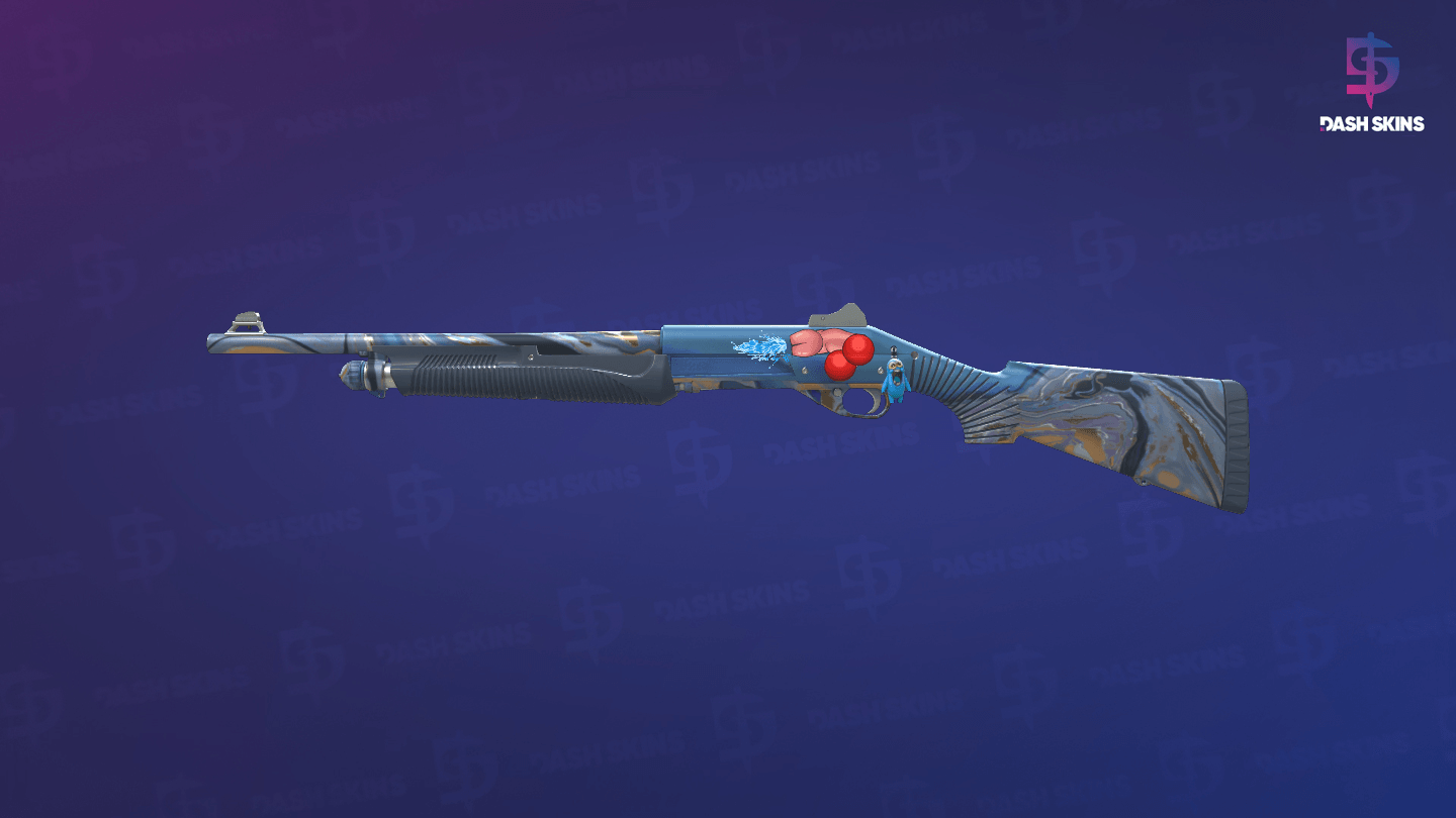 Nova | Turquoise Pour (Factory New) Screenshot Playside