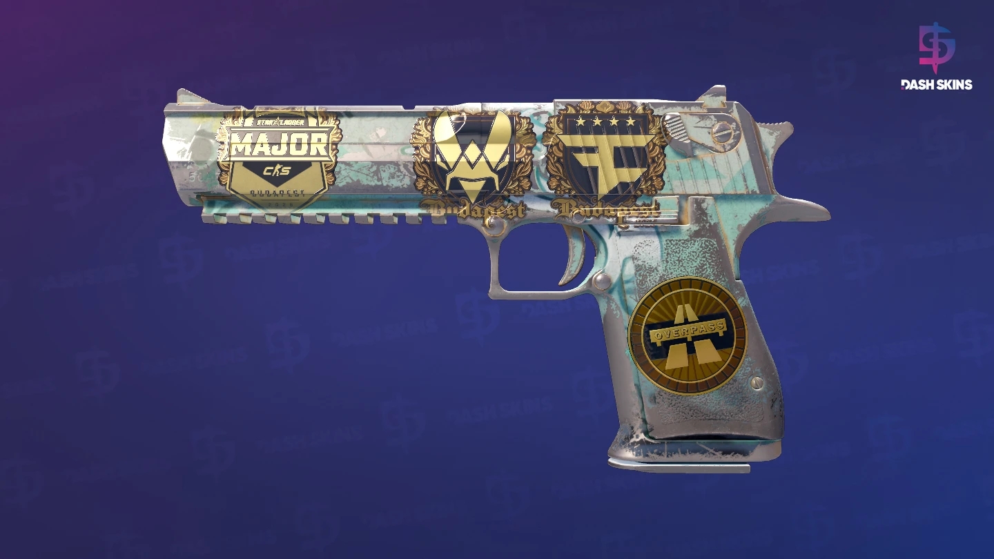 Souvenir Desert Eagle | Tilted (Battle-Scarred) Screenshot Playside