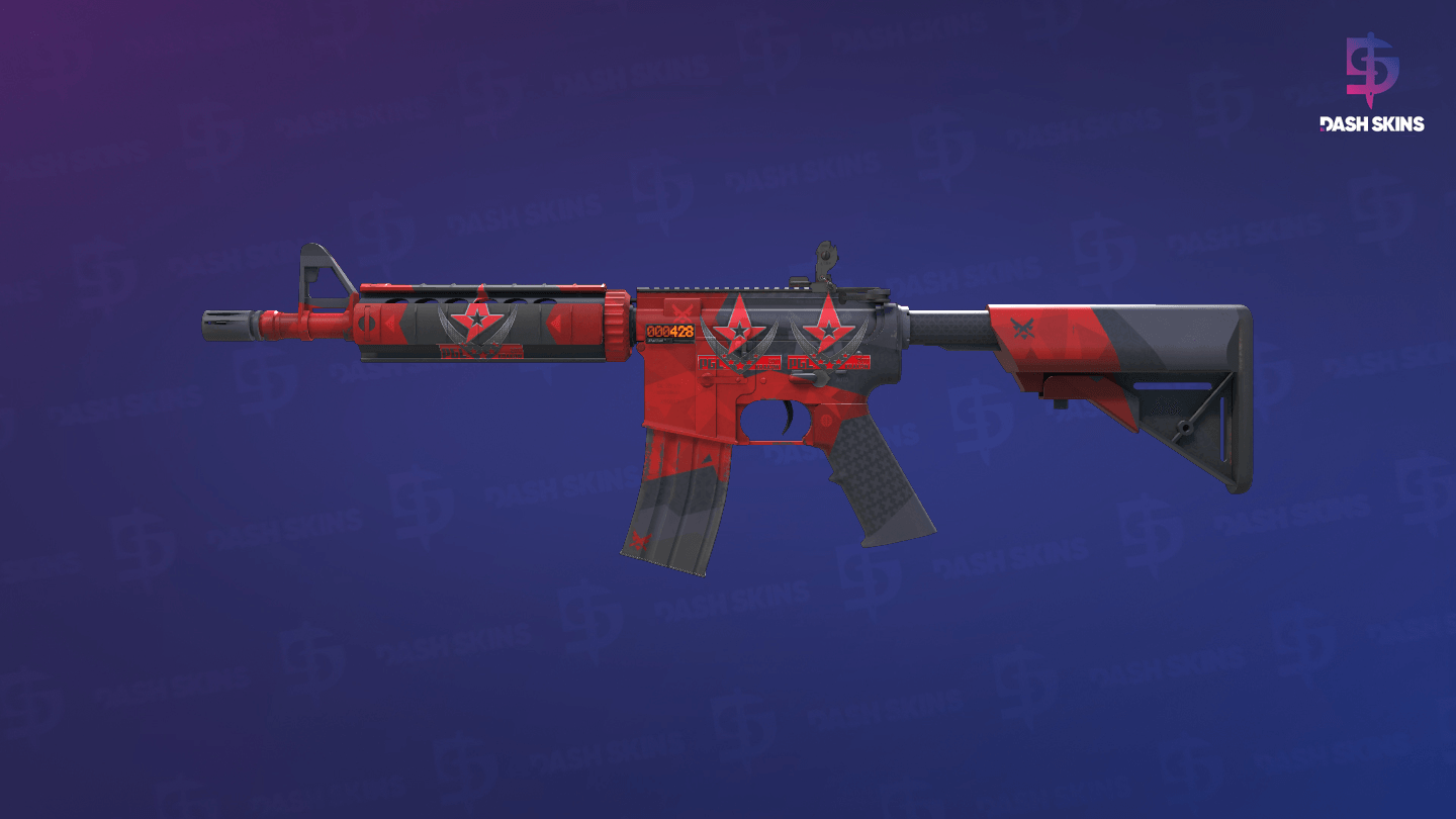 StatTrak™ M4A4 | Evil Daimyo (Minimal Wear) Screenshot Playside
