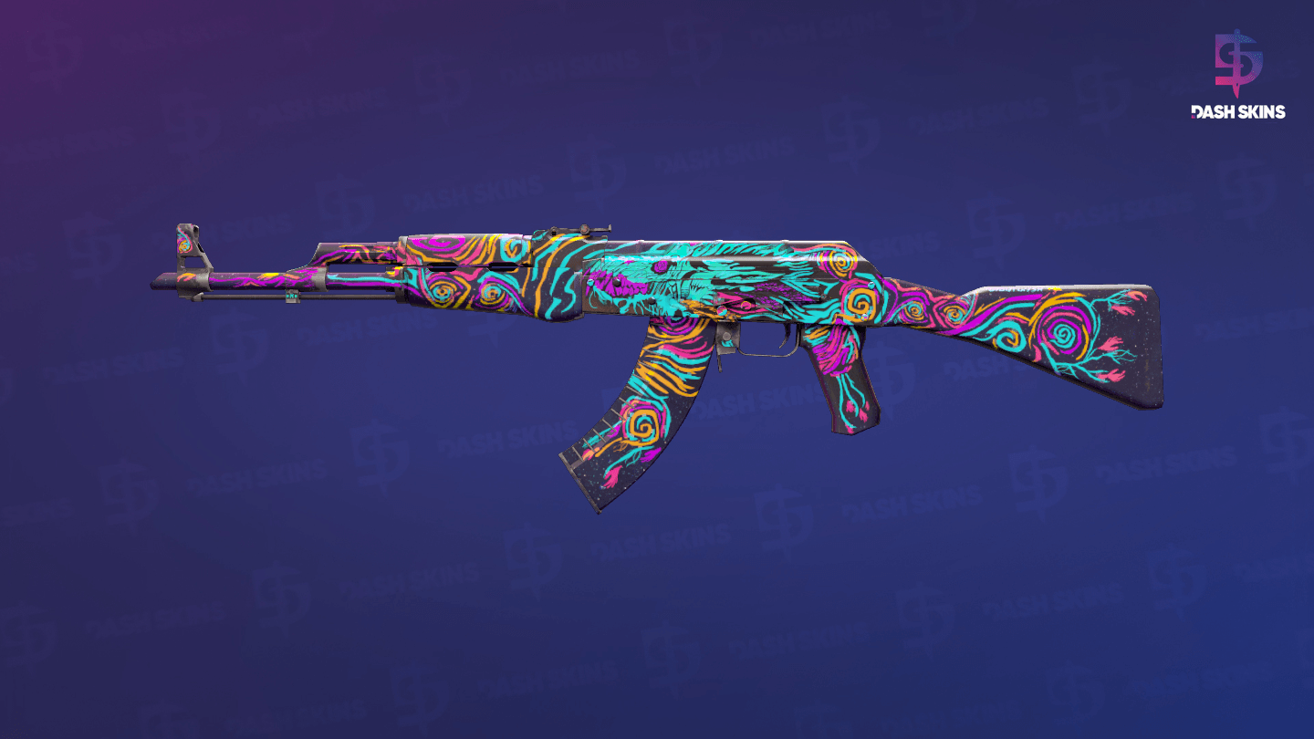 AK-47 | Nightwish (Minimal Wear) Screenshot Playside