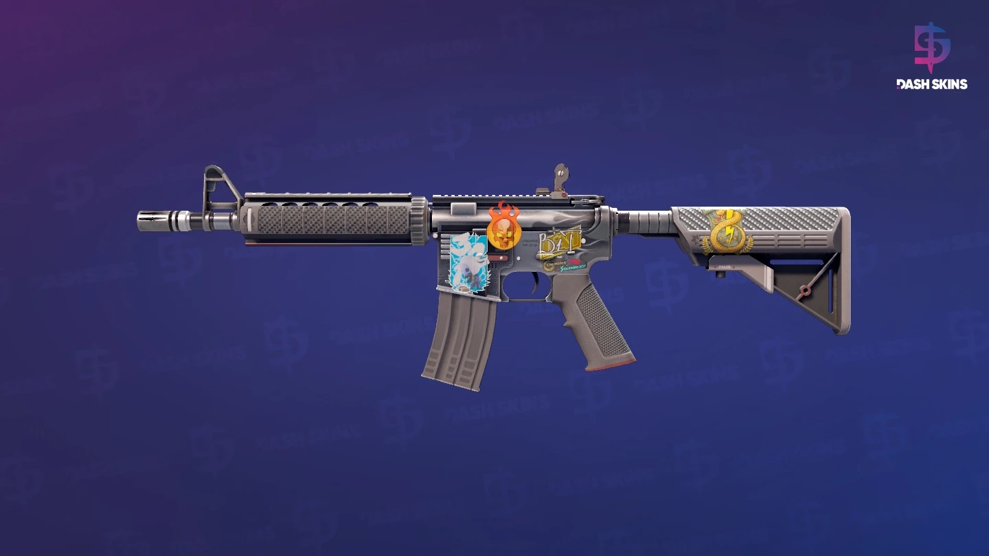 M4A4 | Magnesium (Field-Tested) Screenshot Playside