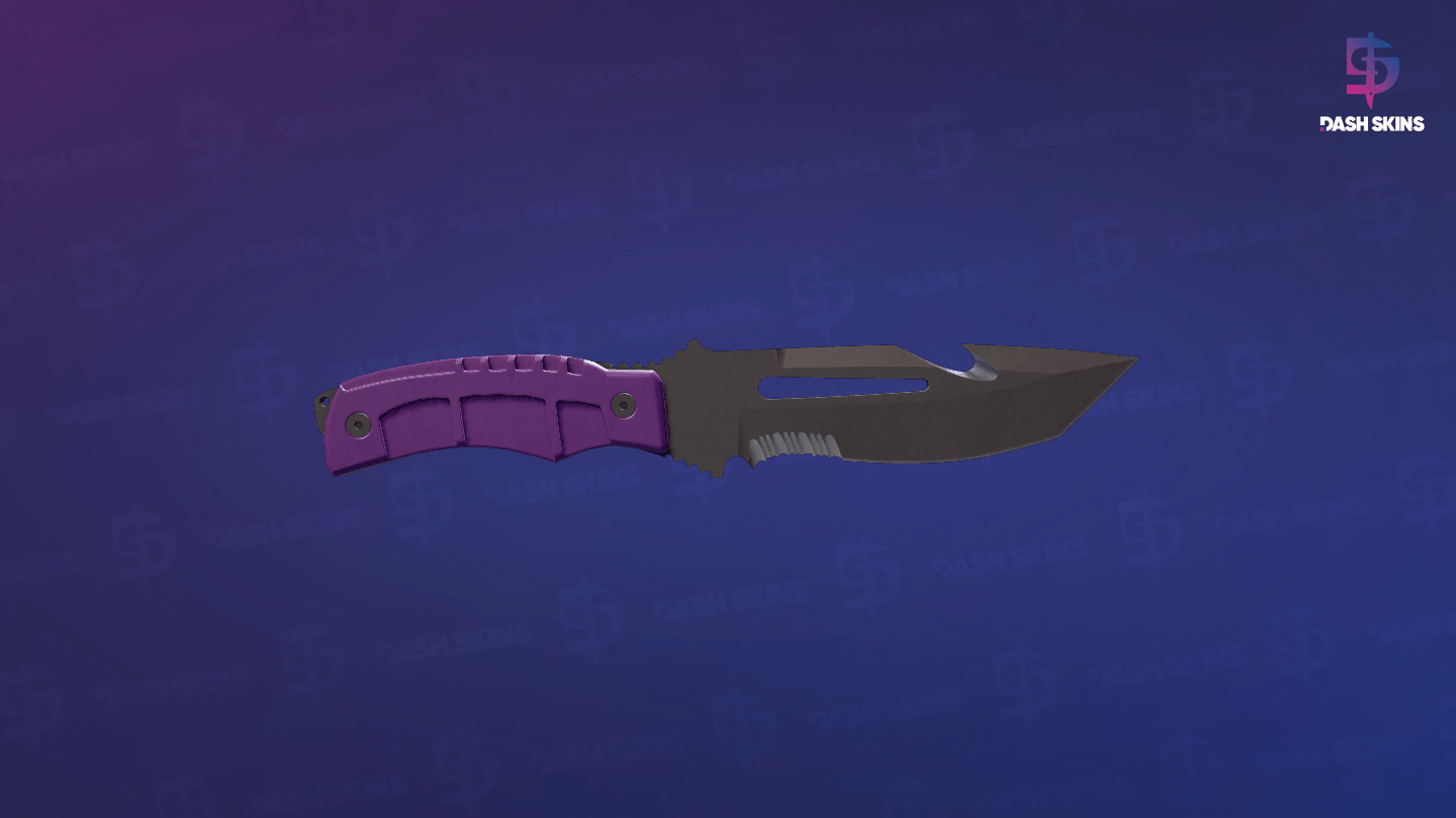 ★ Survival Knife | Ultraviolet (Field-Tested) Screenshot Playside