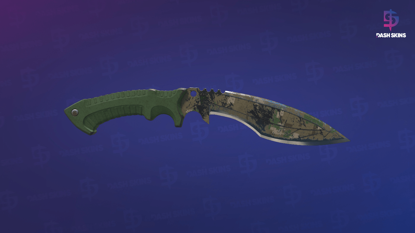 ★ Kukri Knife | Forest DDPAT (Battle-Scarred) Screenshot Playside