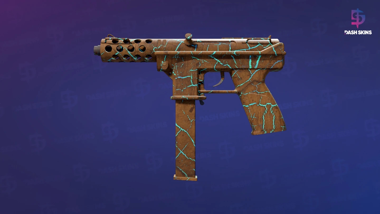 Tec-9 | Cracked Opal (Minimal Wear) Screenshot Playside