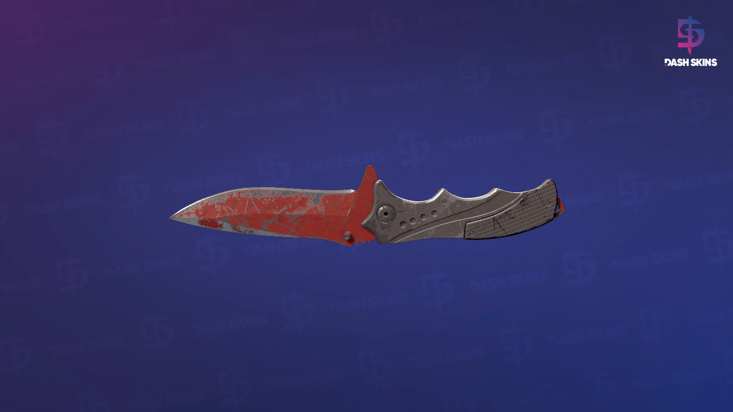 ★ Nomad Knife | Crimson Web (Battle-Scarred) Screenshot Playside