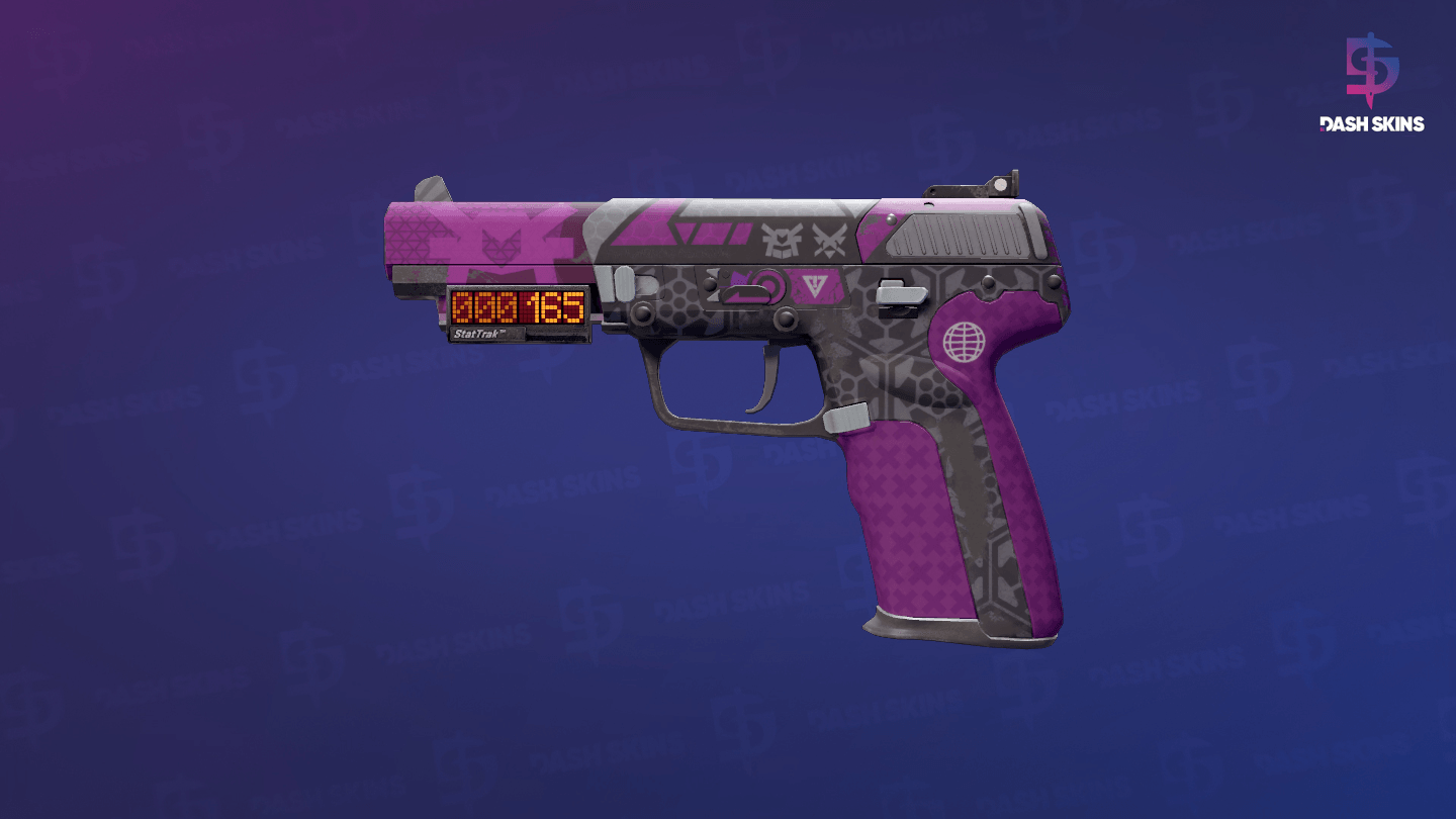 StatTrak™ Five-SeveN | Violent Daimyo (Field-Tested) Screenshot Playside