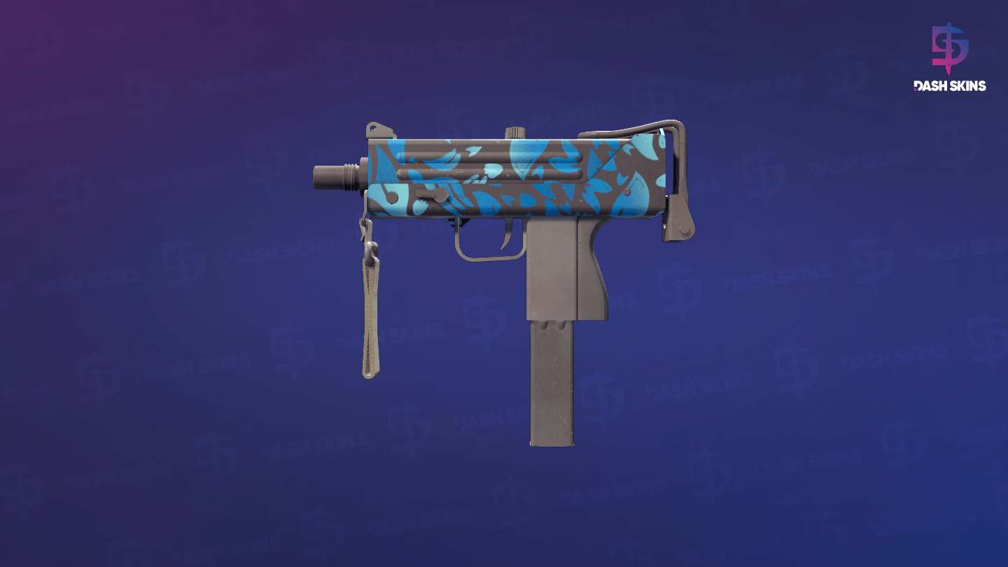 MAC-10 | Oceanic (Field-Tested) Screenshot Playside