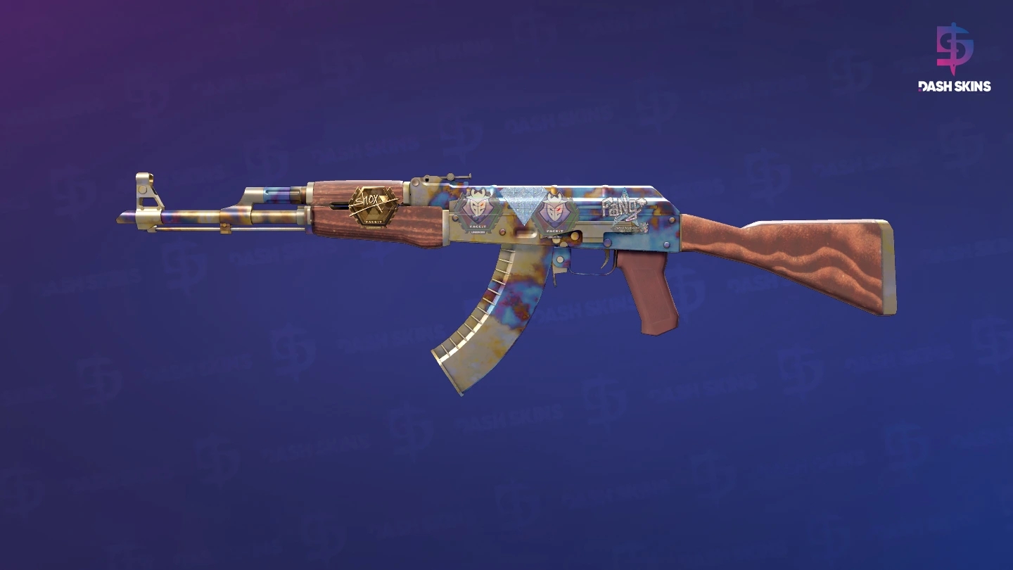 AK-47 | Case Hardened (Minimal Wear) Screenshot Playside
