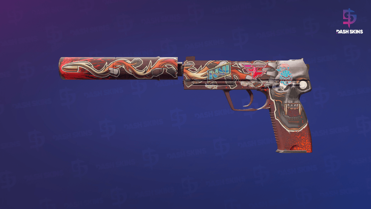 USP-S | Kill Confirmed (Well-Worn) Screenshot Playside