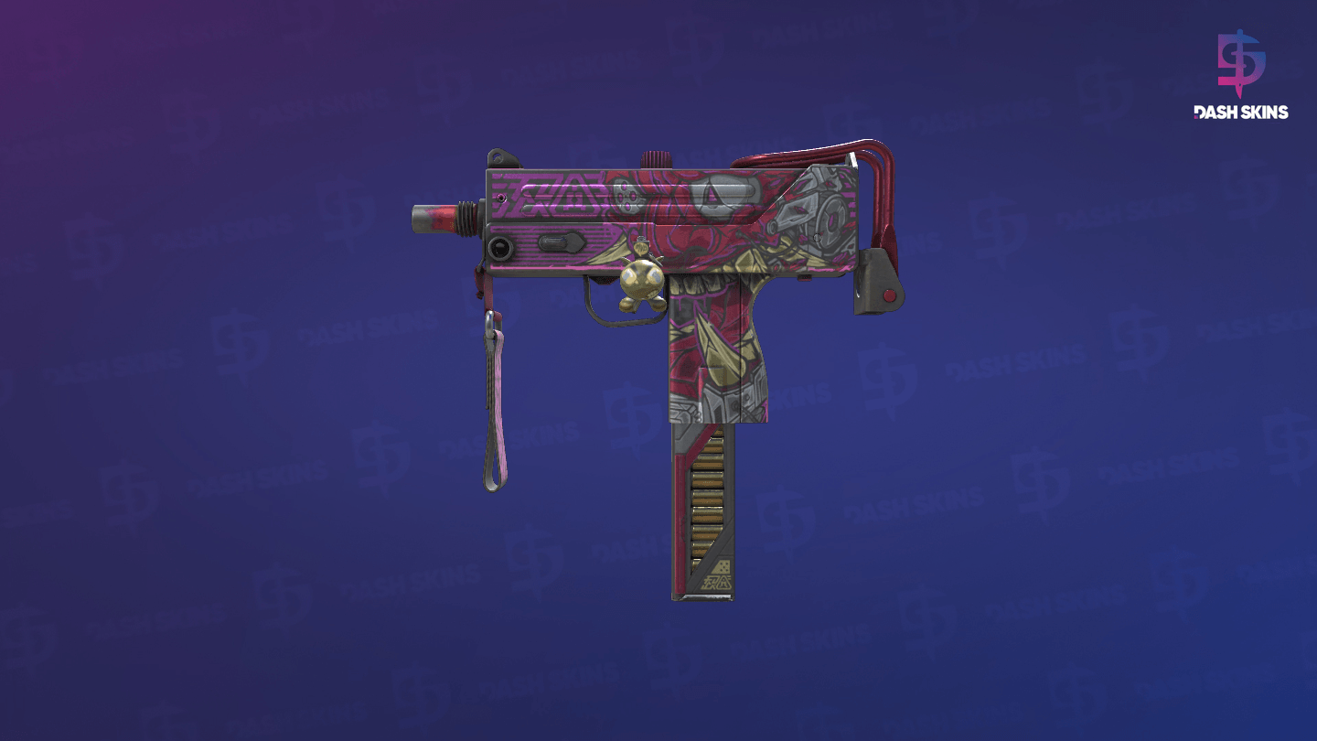 MAC-10 | Saibā Oni (Well-Worn) Screenshot Playside