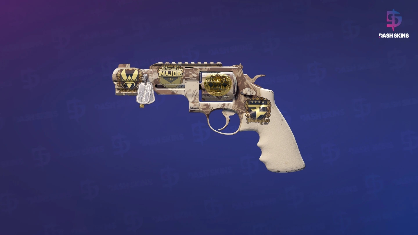 Souvenir R8 Revolver | Desert Brush (Minimal Wear) Screenshot Playside