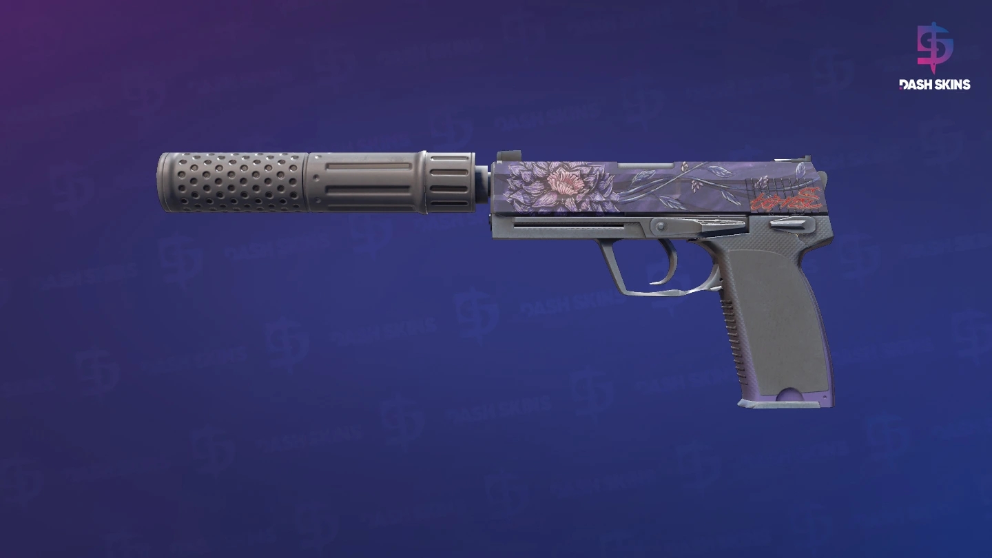USP-S | Black Lotus (Minimal Wear) Screenshot Playside