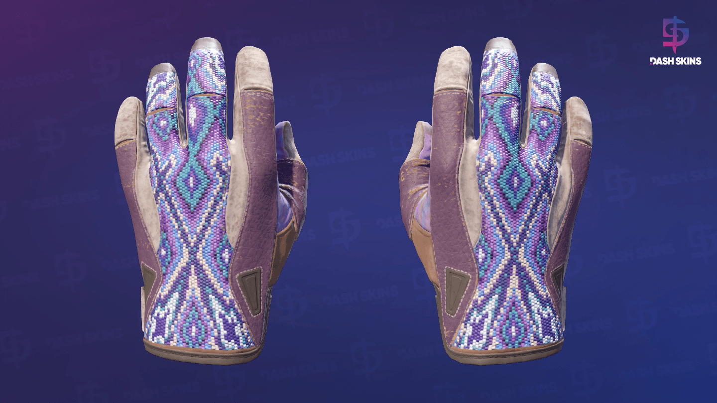 ★ Sport Gloves | Violet Beadwork (Field-Tested) Screenshot Playside
