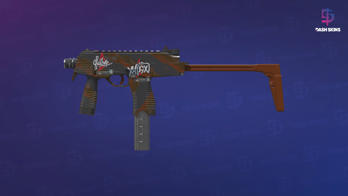 MP9 | Slide (Factory New) Screenshot Playside
