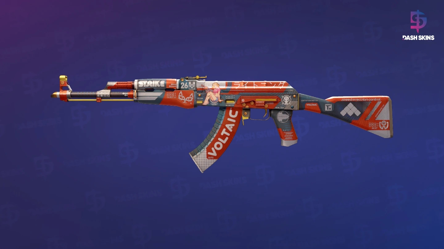 AK-47 | Bloodsport (Field-Tested) Screenshot Playside