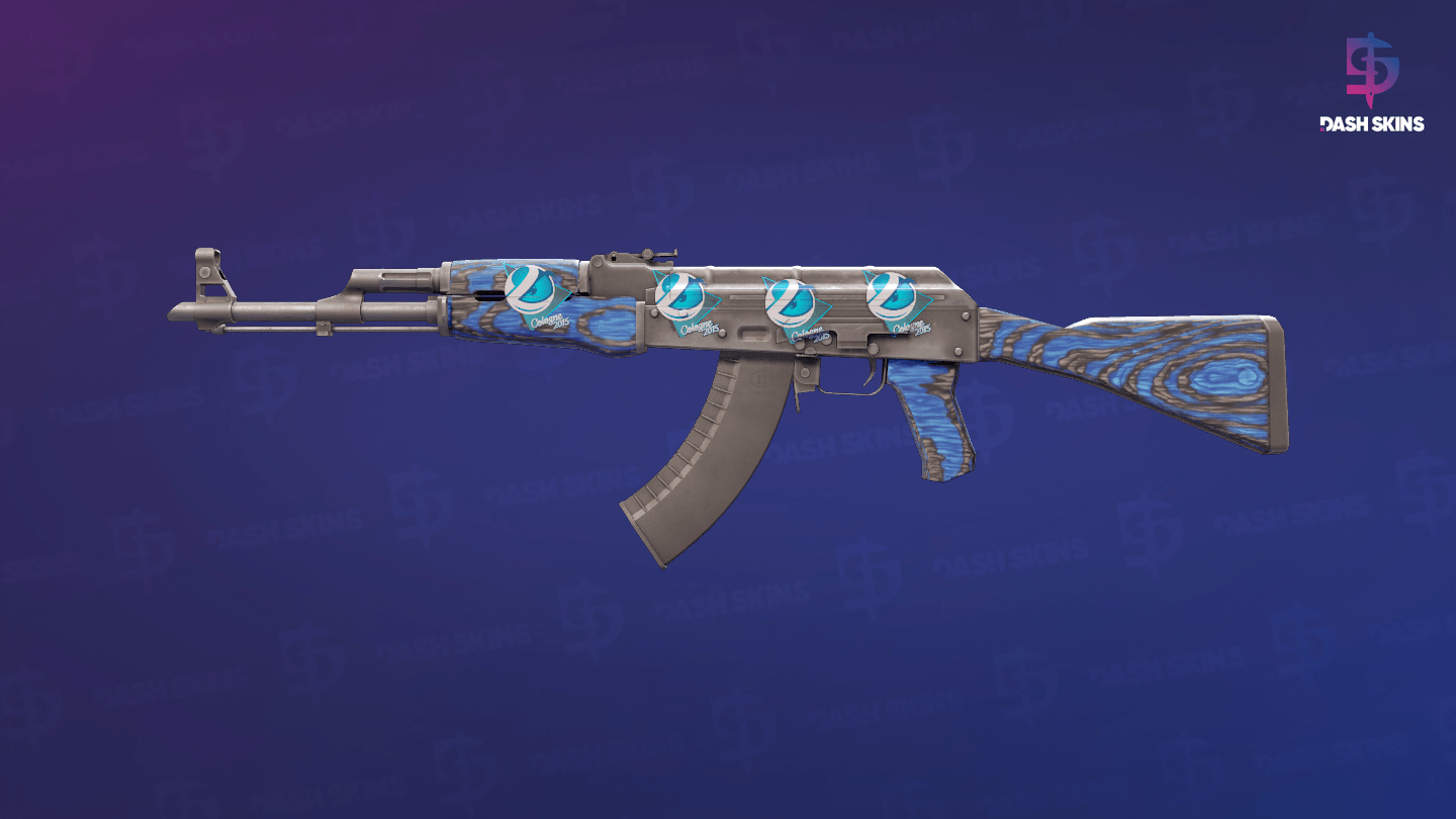 AK-47 | Blue Laminate (Factory New) Screenshot Playside
