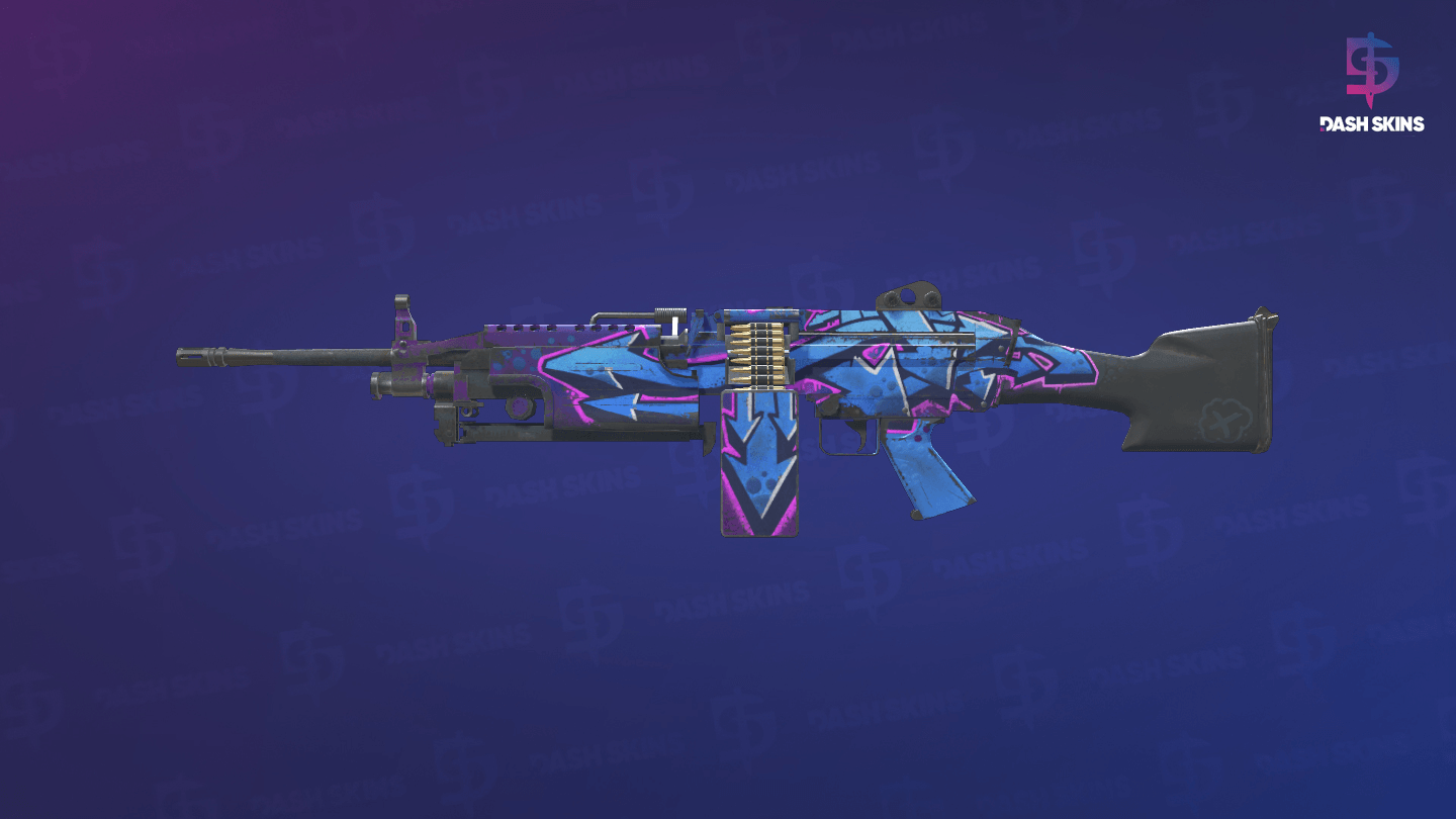M249 | Downtown (Field-Tested) Screenshot Playside