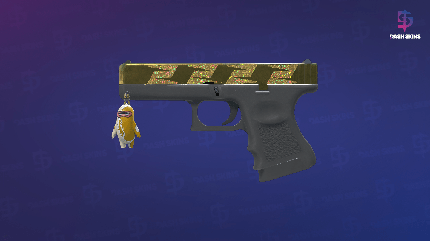 Glock-18 | Brass (Battle-Scarred) Screenshot Playside