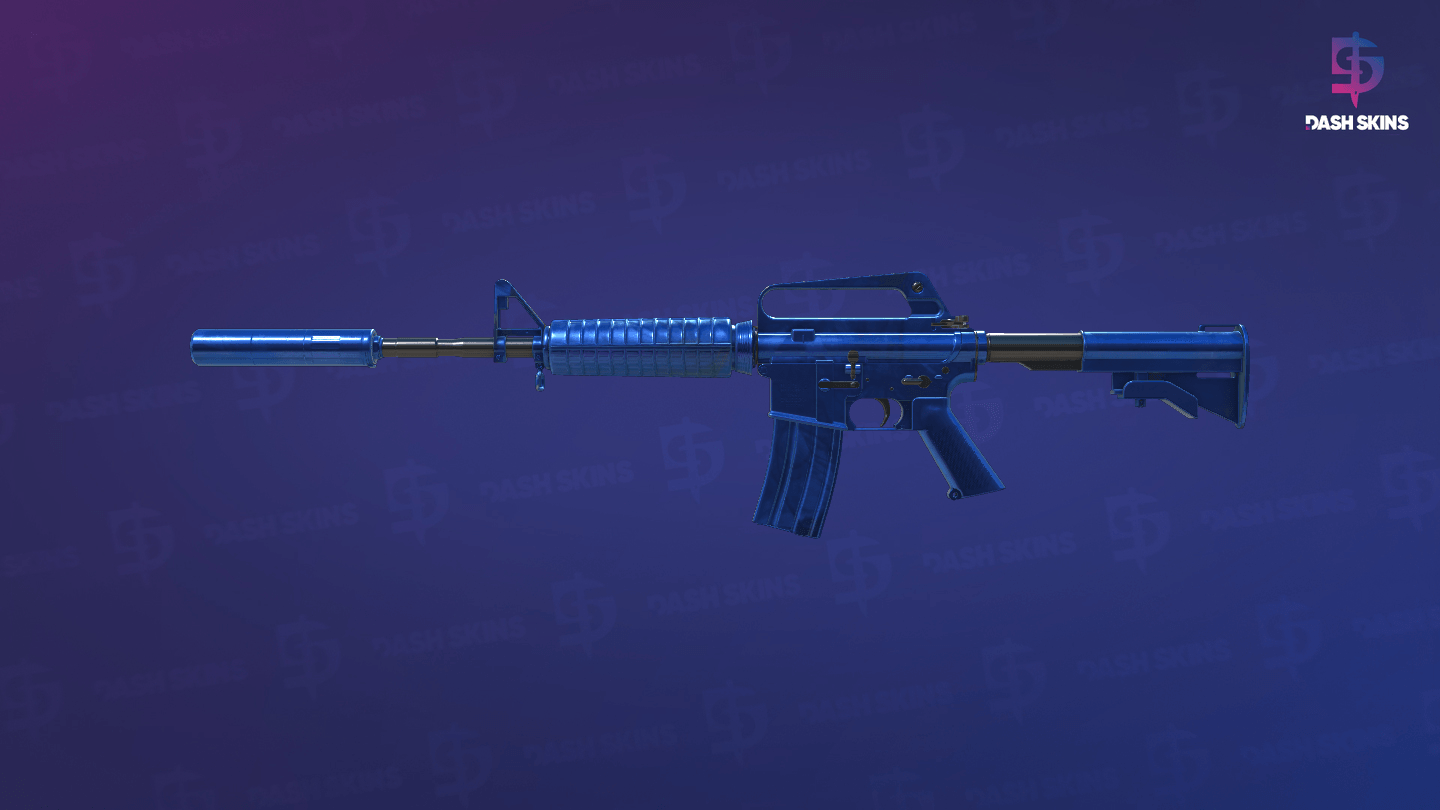 M4A1-S | Blue Phosphor (Factory New) Screenshot Playside