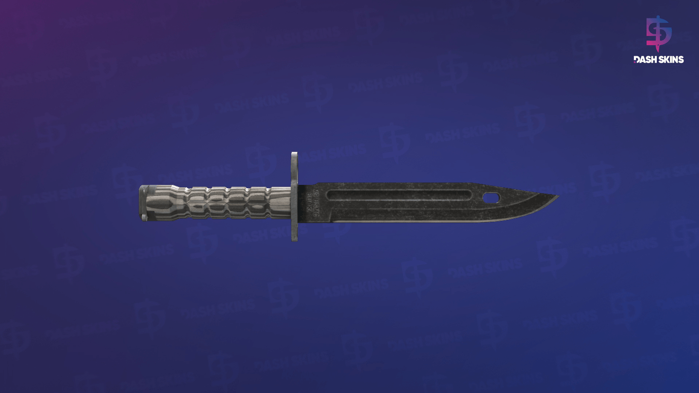 ★ Bayonet | Black Laminate (Well-Worn) Screenshot Playside