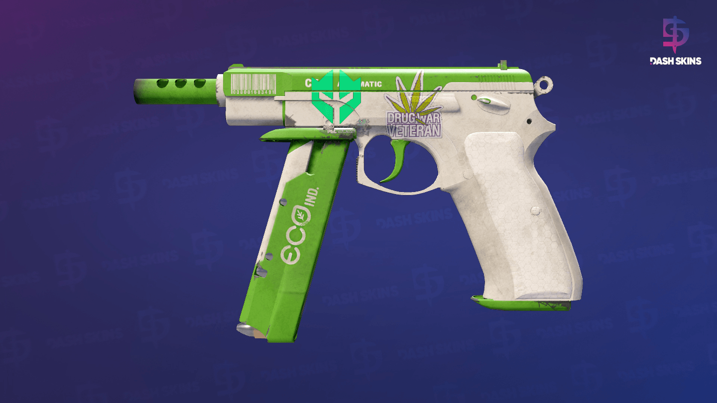 CZ75-Auto | Eco (Well-Worn) Screenshot Playside