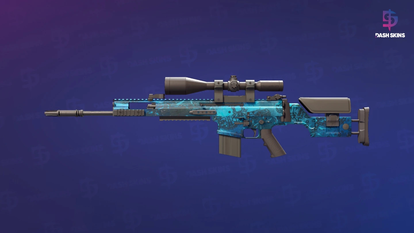 SCAR-20 | Grotto (Field-Tested) Screenshot Playside