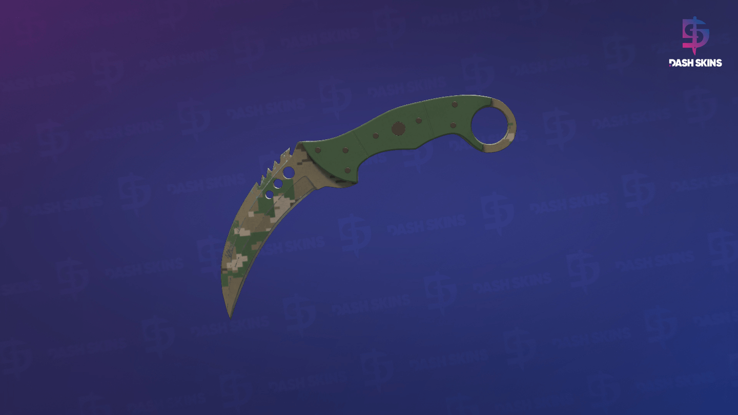 ★ Talon Knife | Forest DDPAT (Field-Tested) Screenshot Playside
