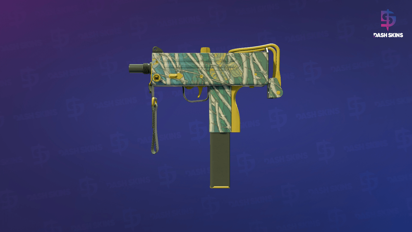 MAC-10 | Poplar Thicket (Minimal Wear) Screenshot Playside