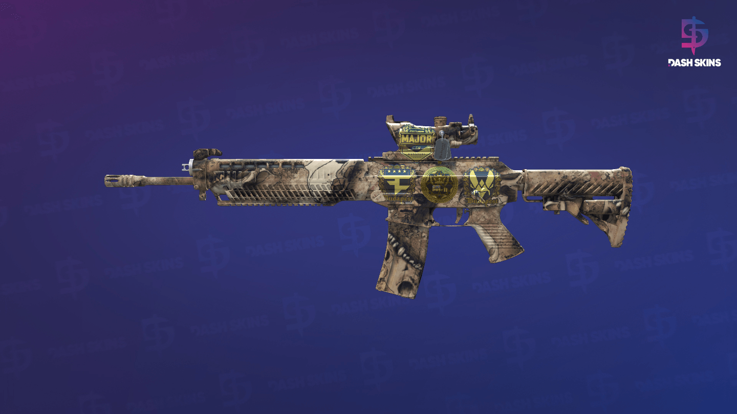 Souvenir SG 553 | Bleached (Factory New) Screenshot Playside