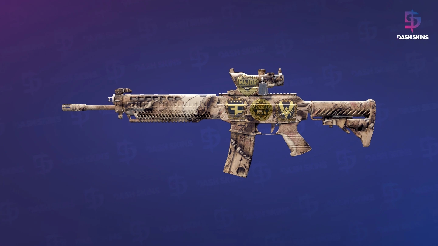 Souvenir SG 553 | Bleached (Factory New) Screenshot Playside