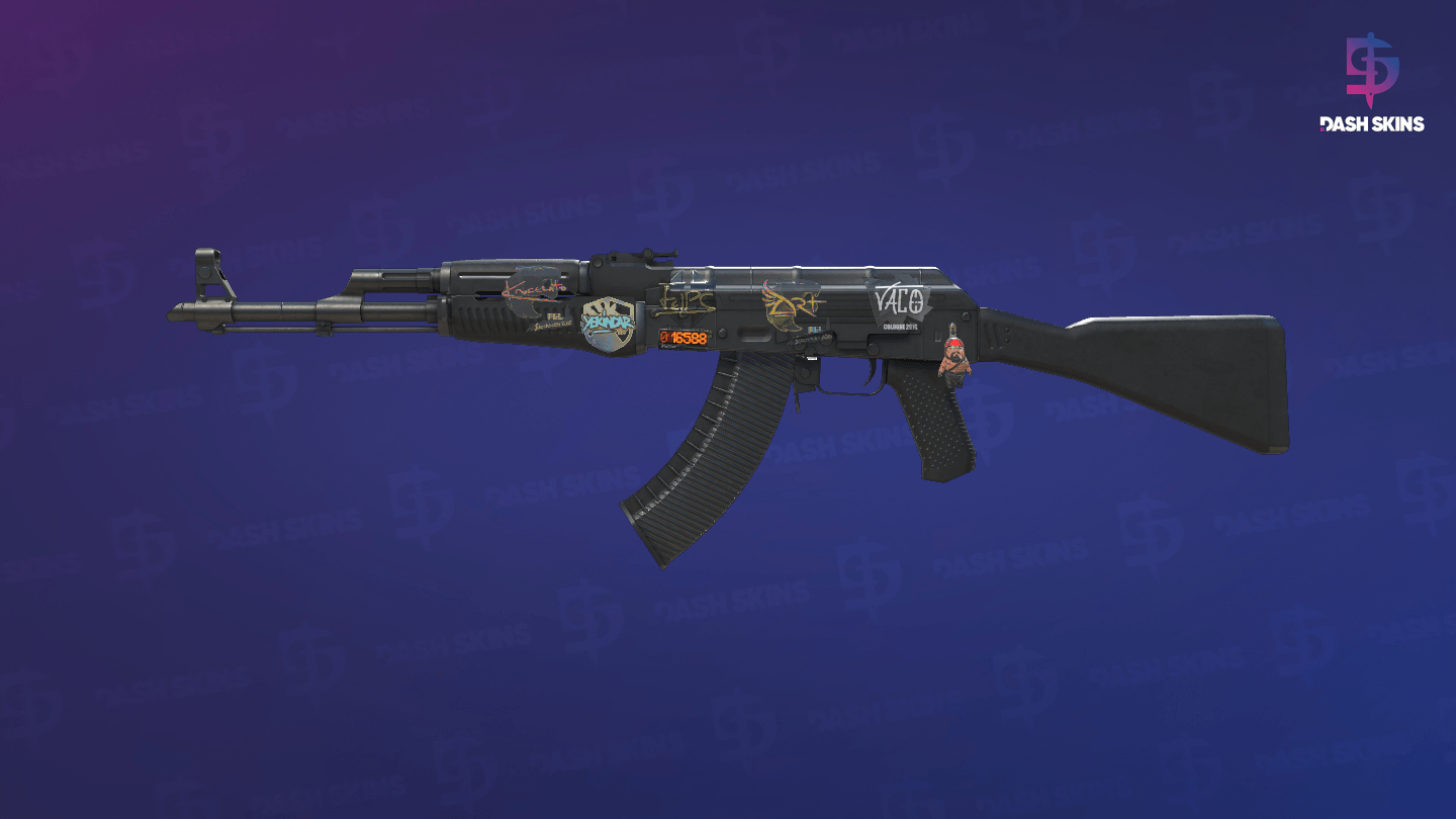 StatTrak™ AK-47 | Slate (Well-Worn) Screenshot Playside