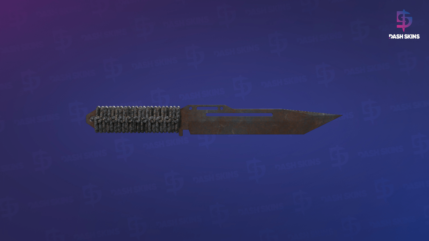 ★ Paracord Knife | Rust Coat (Battle-Scarred) Screenshot Playside