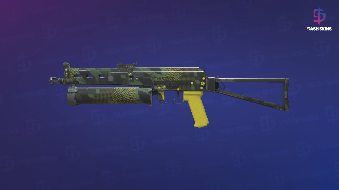 PP-Bizon | Jungle Slipstream (Field-Tested) Screenshot Playside