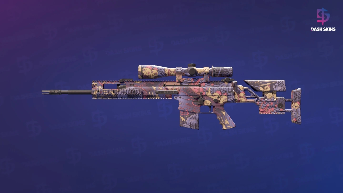 SCAR-20 | Poultrygeist (Factory New) Screenshot Playside