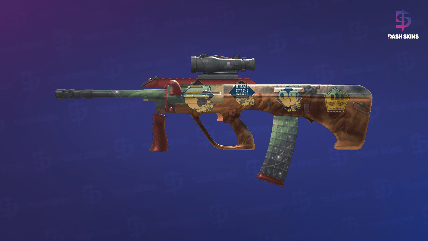 Souvenir AUG | Sand Storm (Field-Tested) Screenshot Playside