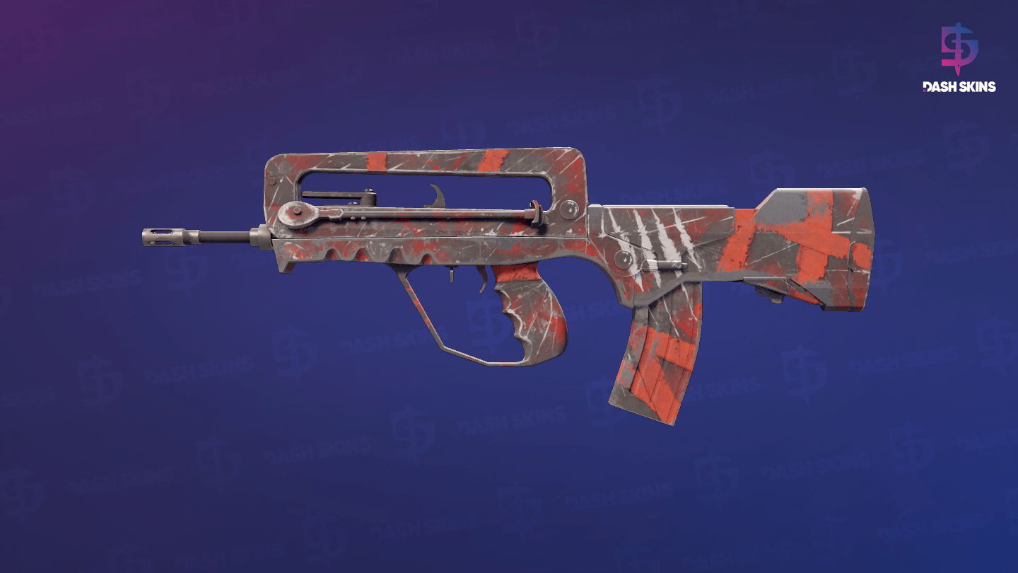 FAMAS | Survivor Z (Field-Tested) Screenshot Playside