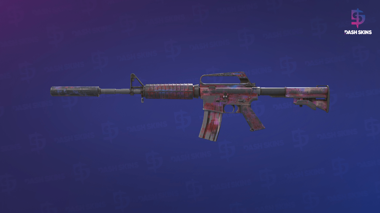 M4A1-S | Glitched Paint (Battle-Scarred) Screenshot Playside