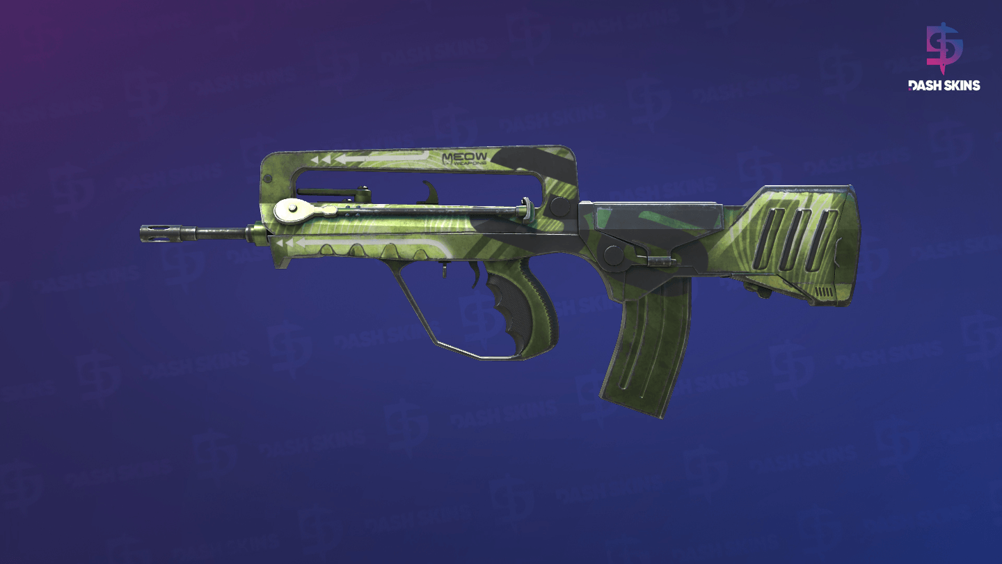 FAMAS | Meow 36 (Minimal Wear) Screenshot Playside