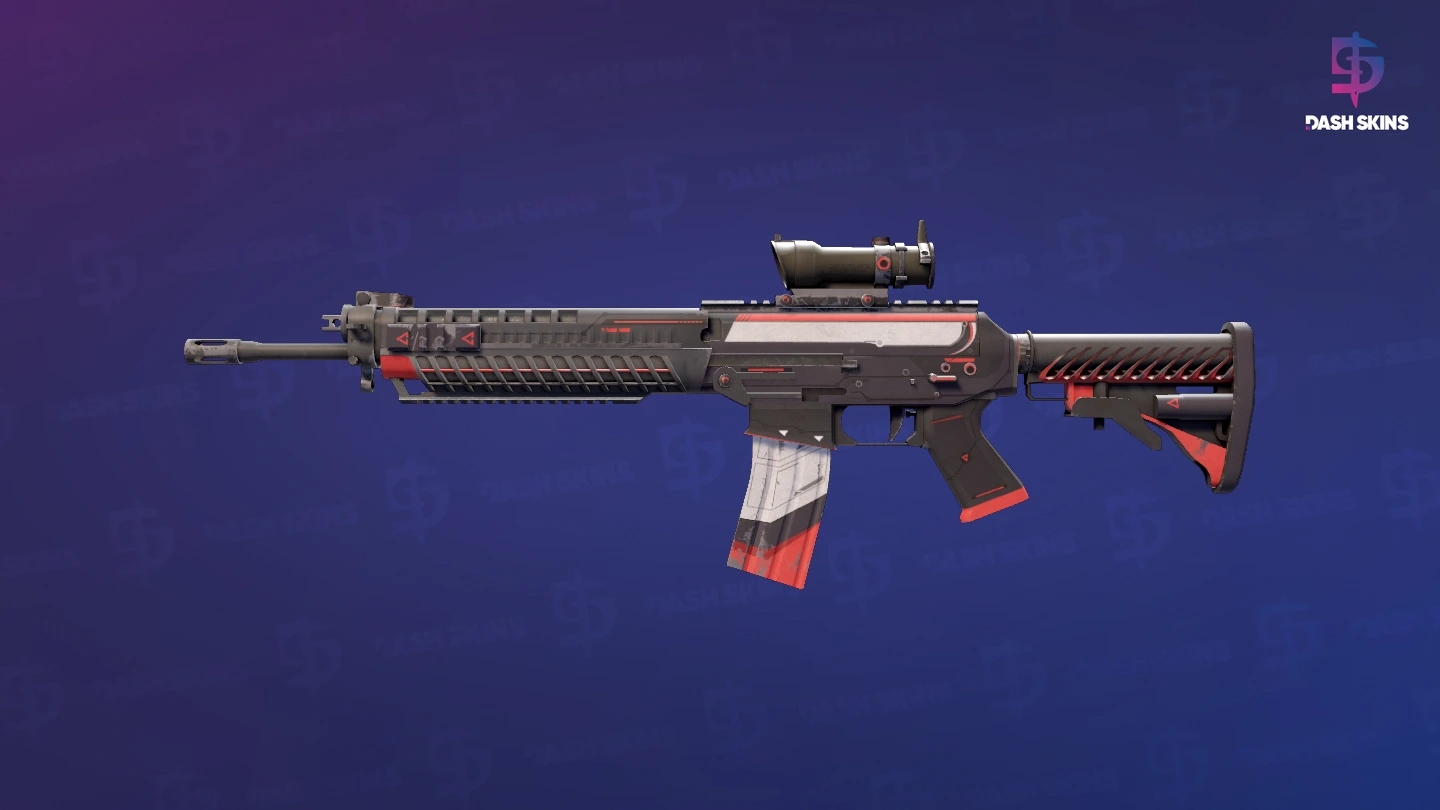 SG 553 | Cyrex (Field-Tested) Screenshot Playside