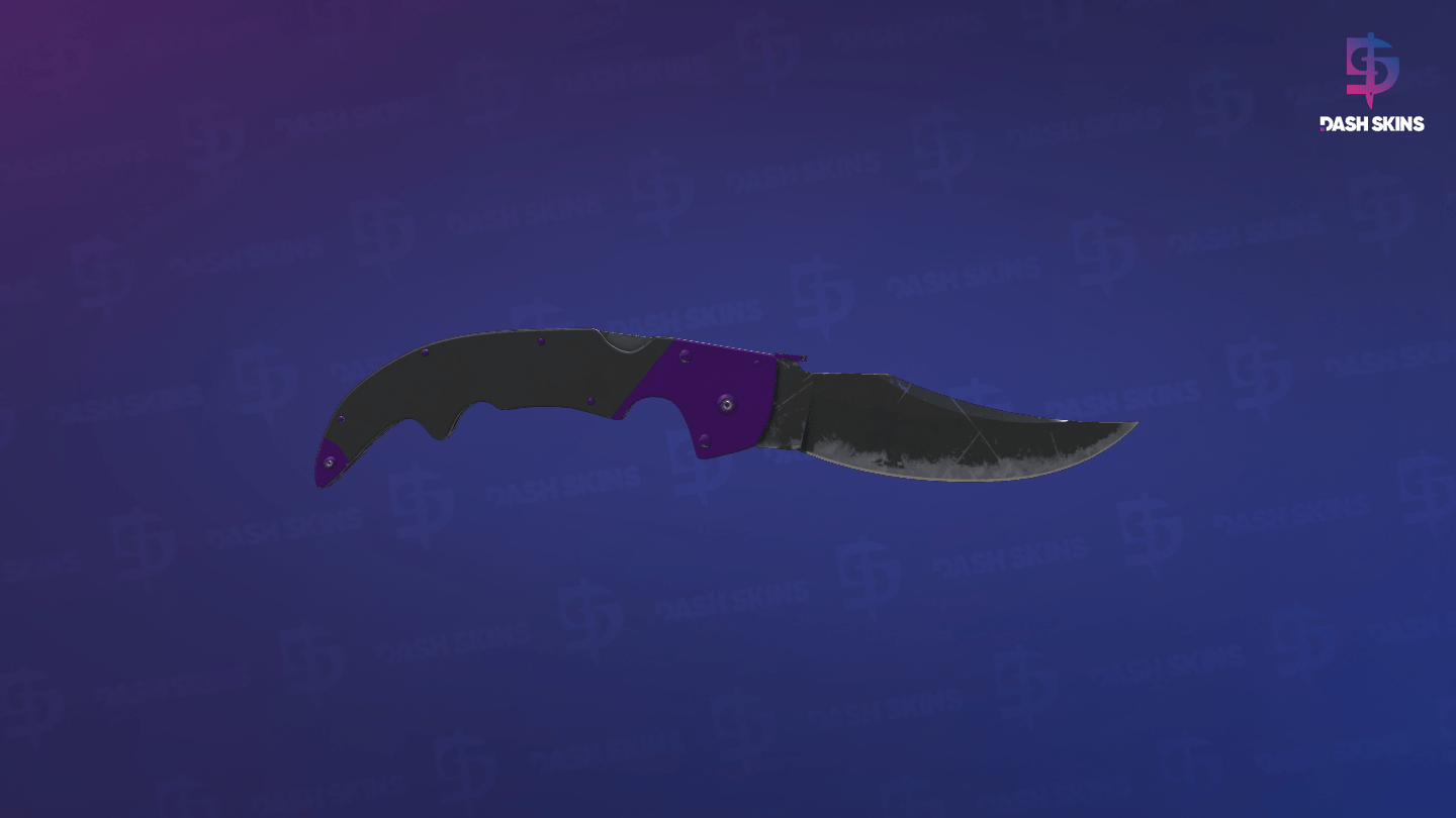 ★ Falchion Knife | Ultraviolet (Field-Tested) Screenshot Playside