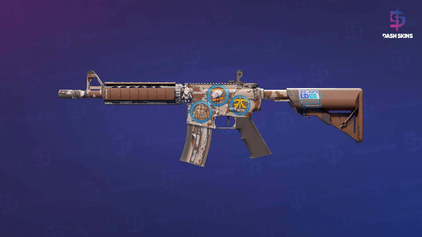 M4A4 | Desert Storm (Minimal Wear) Screenshot Playside