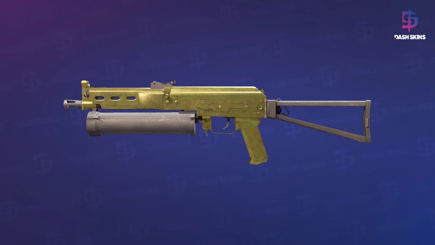 PP-Bizon | Brass (Factory New) Screenshot Playside