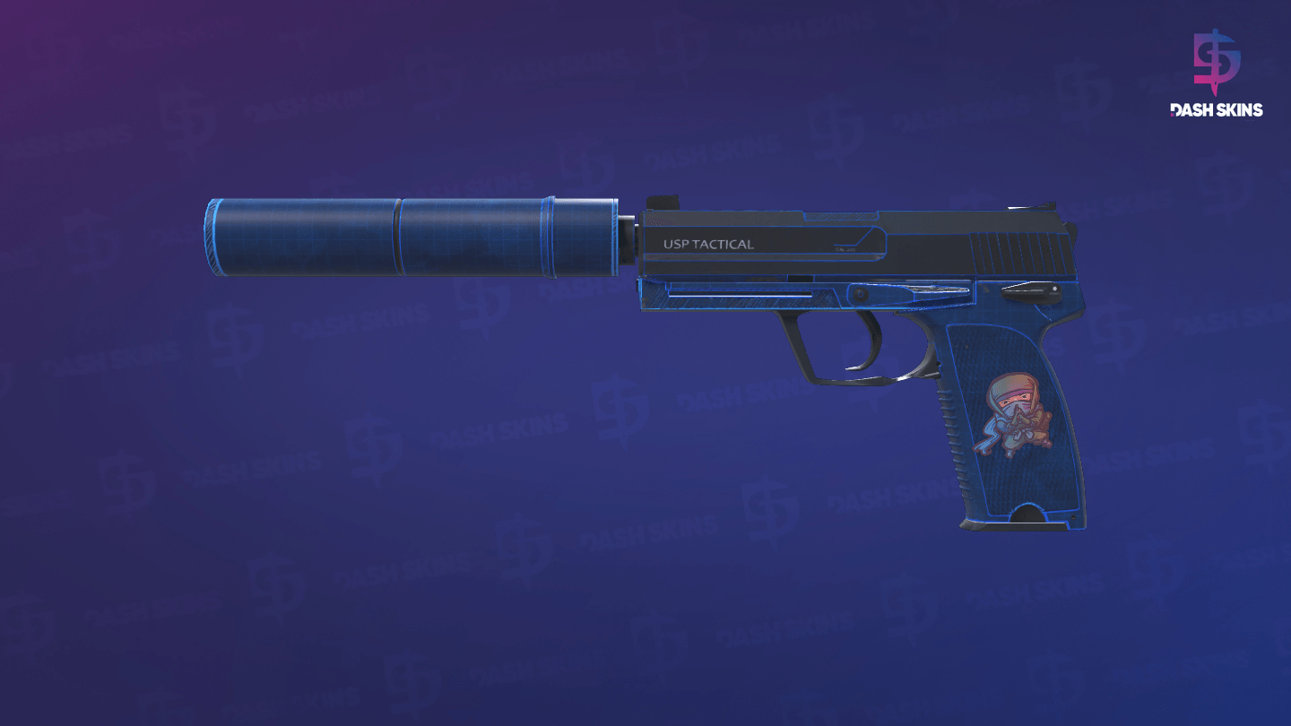 USP-S | Blueprint (Minimal Wear) Screenshot Playside