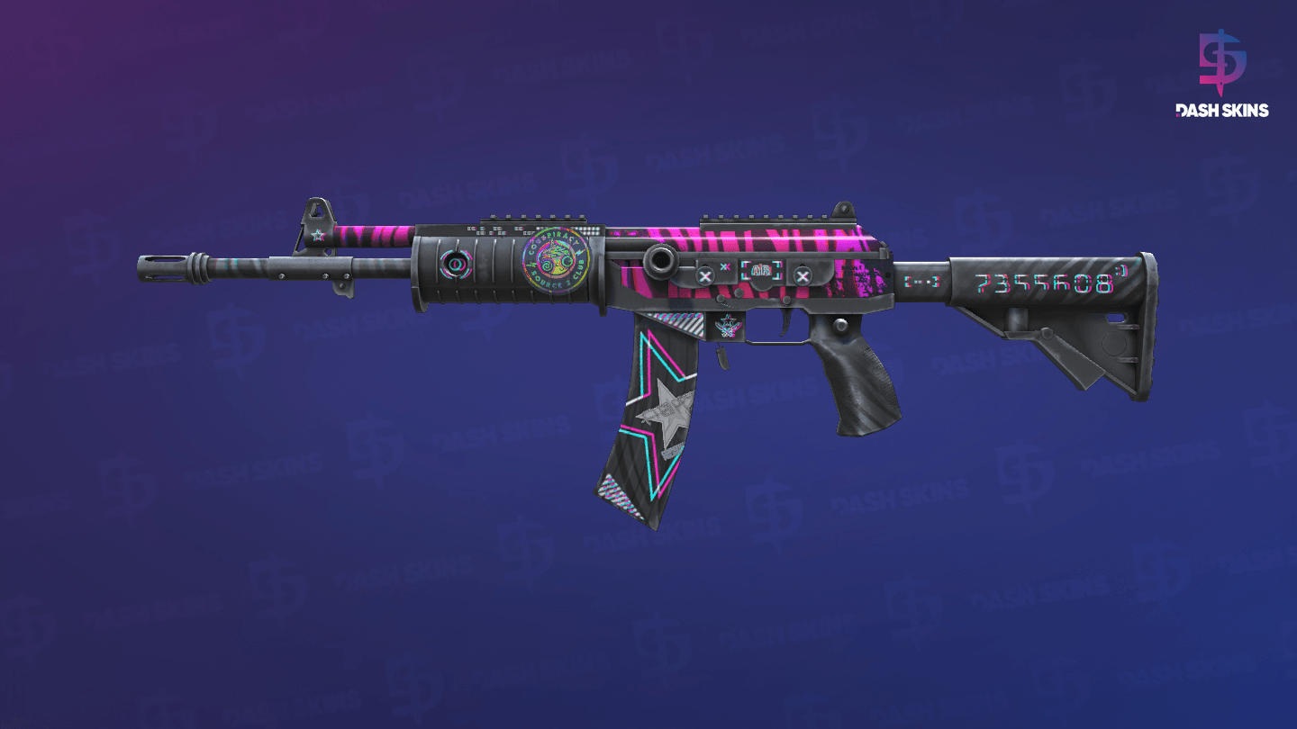 Galil AR | Chromatic Aberration (Field-Tested) Screenshot Playside