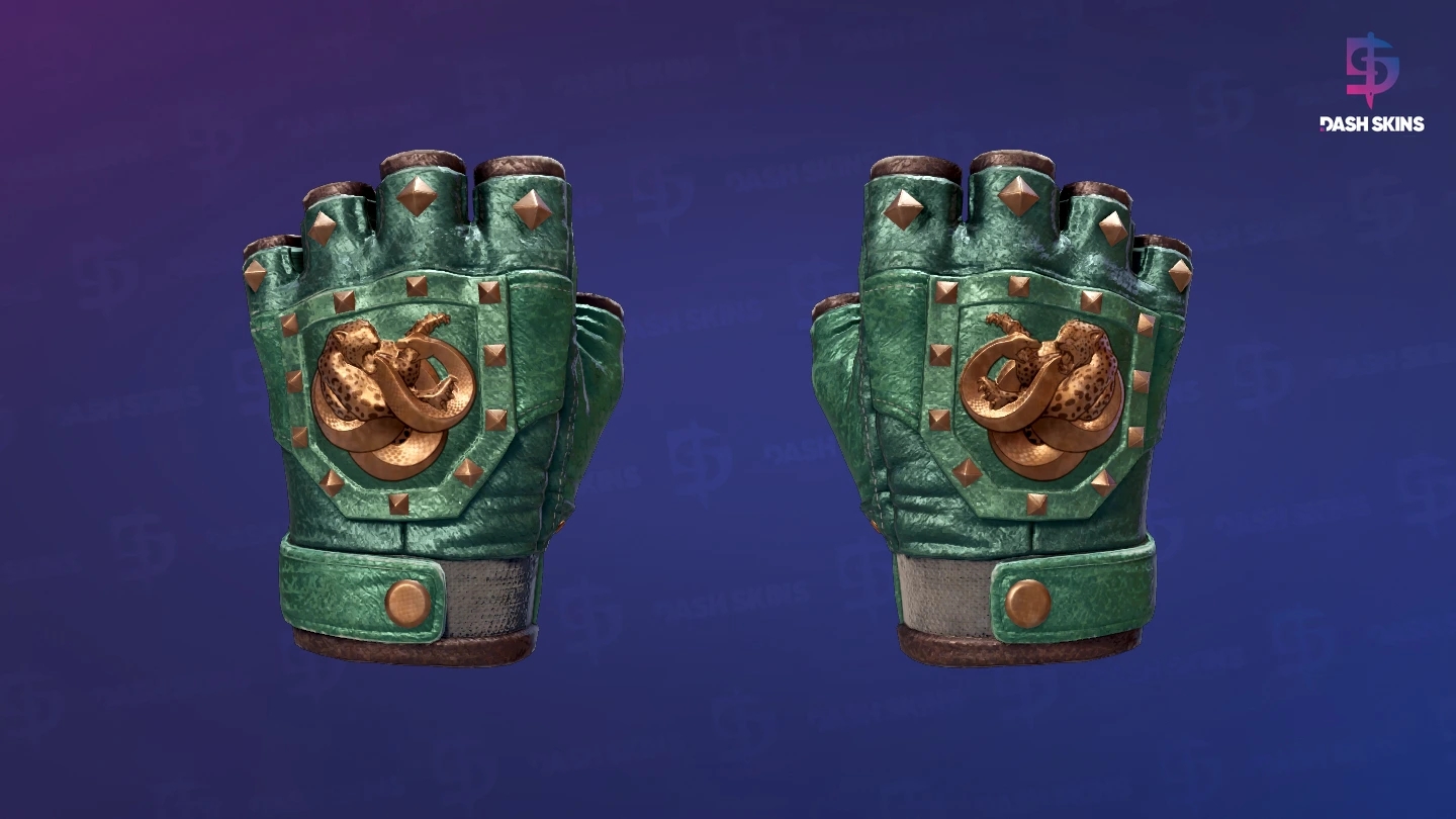★ Broken Fang Gloves | Jade (Field-Tested) Screenshot Playside