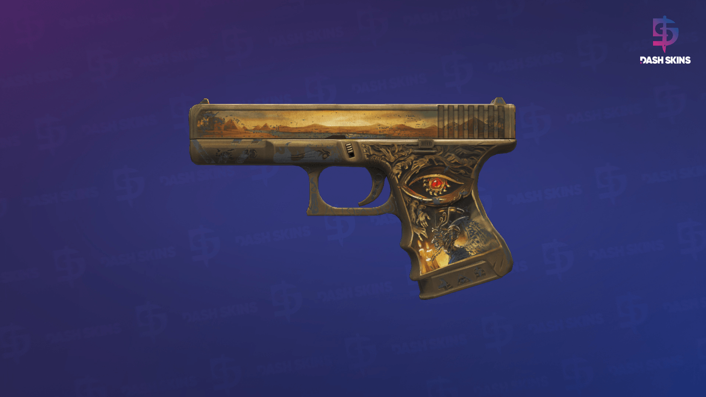 Glock-18 | Ramese's Reach (Field-Tested) Screenshot Playside