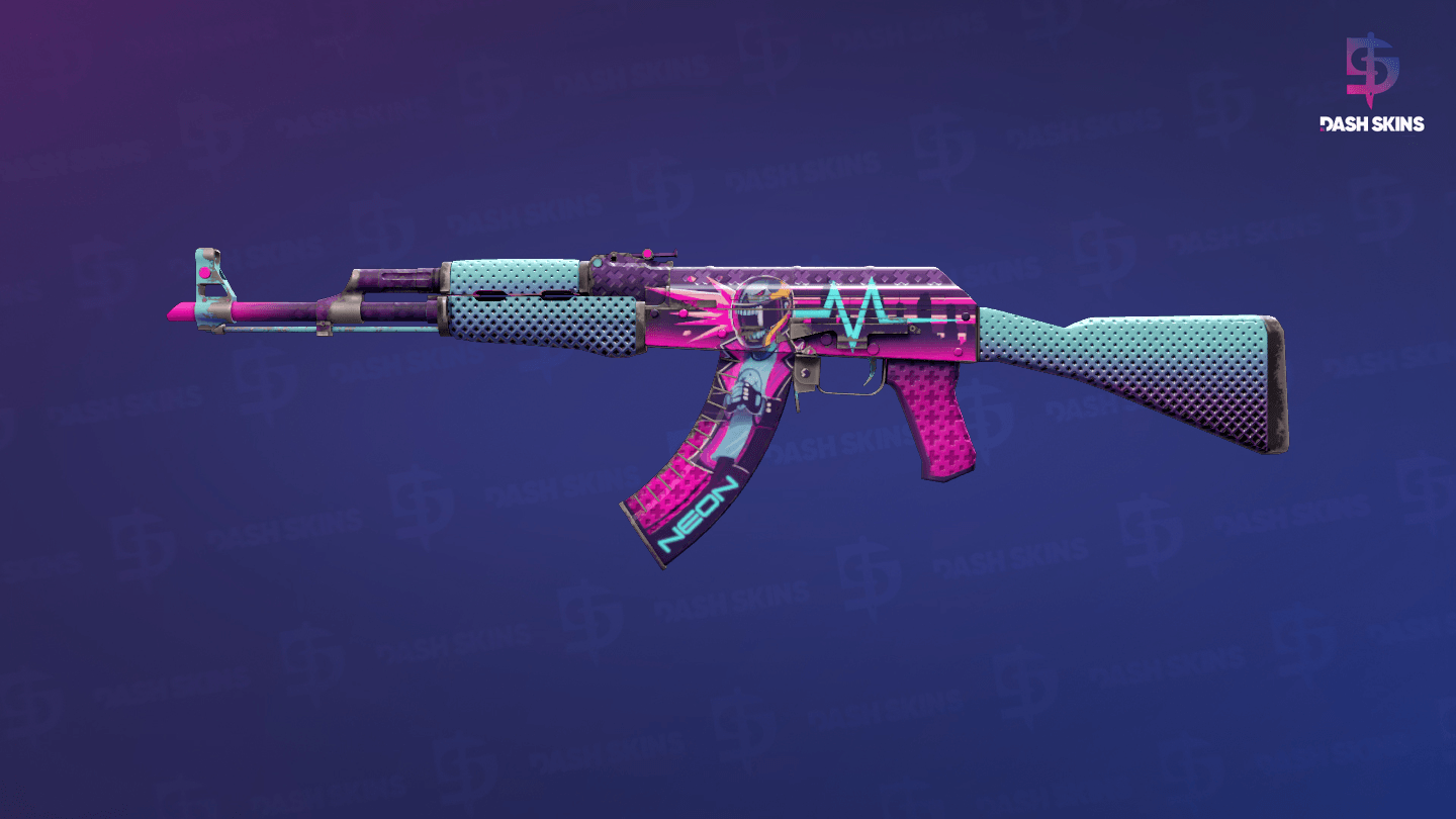 AK-47 | Neon Rider (Field-Tested) Screenshot Playside