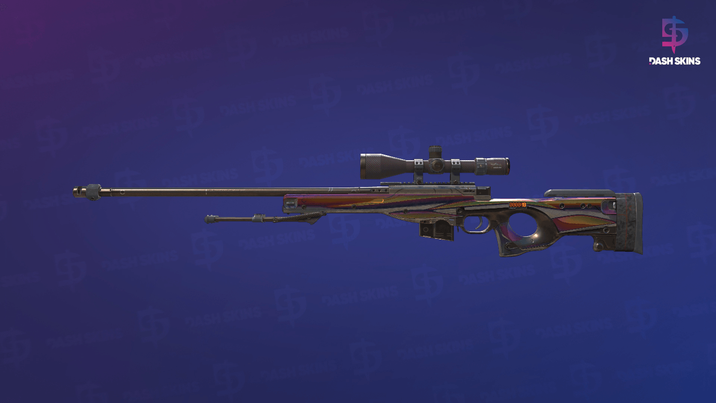 StatTrak™ AWP | Chrome Cannon (Battle-Scarred) Screenshot Playside