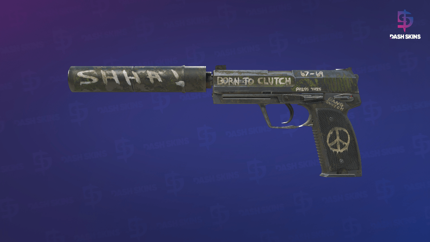 USP-S | Flashback (Battle-Scarred) Screenshot Playside